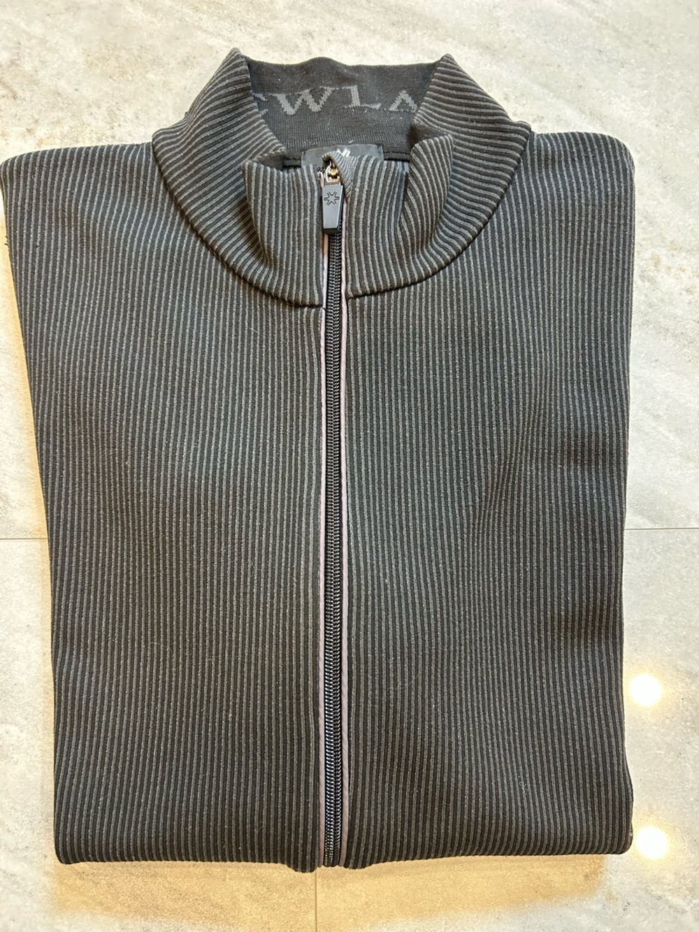 Newland Men's Zip-Front Ribbed Sweater Jacket